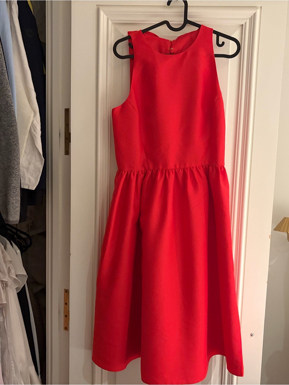 kate spade women Red Sleeveless Party Dress Bow